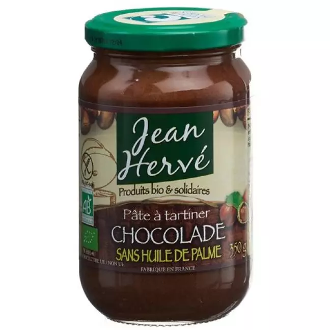 Jean Herve Chocolade Sans Huile De Palme 350г Jean Herve Chocolade Sans Huile De Palme 350г