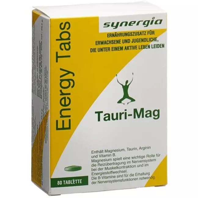 Tauri Mag Energy Tabs 80 штук Tauri Mag Energy Tabs 80 штук