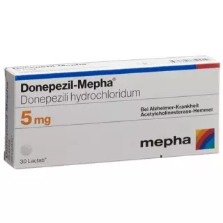 Донепезил Мефа 5 мг 50 таблеток покрытых оболочкой