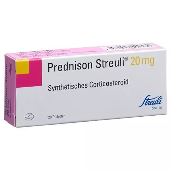 Prednison Streuli 20 mg 20 tablets Prednison Streuli 20 mg 20 tablets