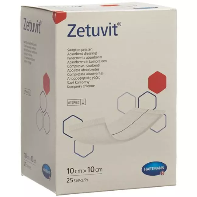 Zetuvit Absorptionsverband 10x10см Zetuvit Absorptionsverband 10x10см