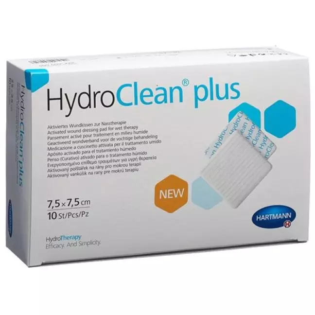 Hydroclean Plus Wundkissen 7.5x7.5см 10 штук Hydroclean Plus Wundkissen 7.5x7.5см 10 штук