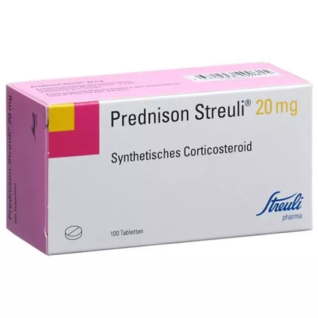 Prednison Streuli 20 mg 100 tablets Prednison Streuli 20 mg 100 tablets