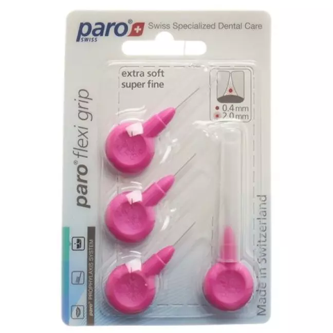 Paro Flexi Grip 2мм Superfine Pink 4 штуки