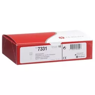 Hollister Abflussadapter Urostomiebeutel 10 штук