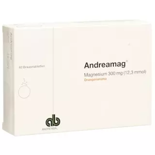 Andreamag 300 mg Orangenaroma 60 Brausentabletten