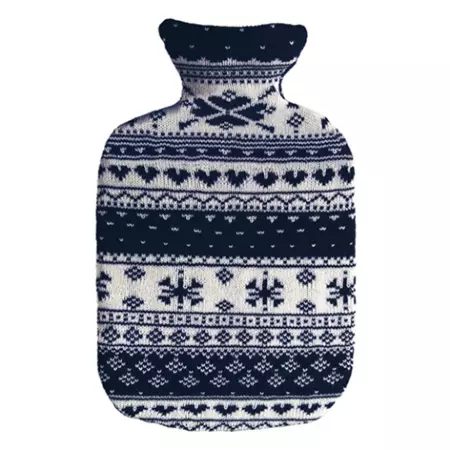 Saenger грелка 2л Strickbezug Blau Norweger Saenger грелка 2л Strickbezug Blau Norweger