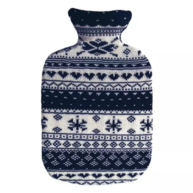 Saenger грелка 2л Strickbezug Blau Norweger Saenger грелка 2л Strickbezug Blau Norweger