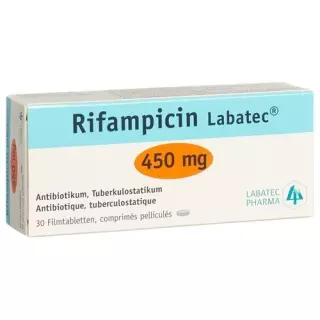 Рифампицин Лабатек 450 мг 30 таблеток покрытых оболочкой 