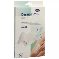 Dermaplast Medical Transparentverband 15x9см 5 штук