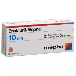 Enalapril Mepha 10 mg 28 tablets