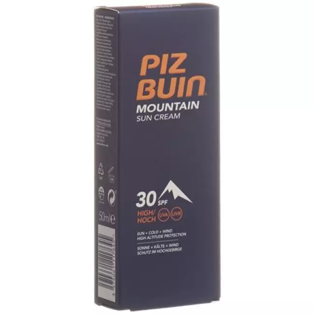 Piz Buin Mountain крем SPF 30 в тюбике 50мл