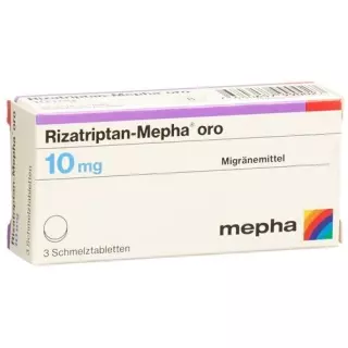 Ризатриптан Мефа Оро 10 мг 6 ородиспергируемых таблеток 