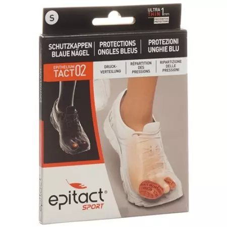 Epitact Sport Zehenschutz Blaue Nagel S 23мм 2 штуки Epitact Sport Zehenschutz Blaue Nagel S 23мм 2 штуки