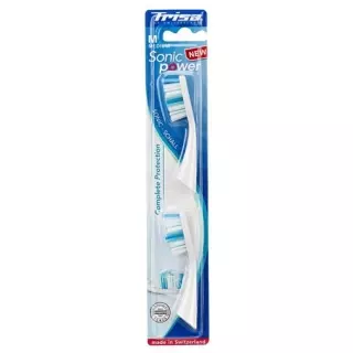 Trisa Sonic Power Ersatzset Complete Protection Medium Duo
