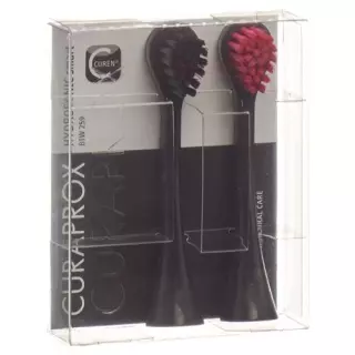 Curaprox Hydrasonic Black Is White Burstenkopf Du