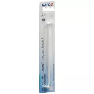 Paro Interspace Burste F Halter Weiss 2 Bursten