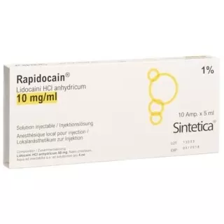 RAPIDOCAINE INJLSG 1% O KO