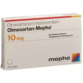 Олмесартан Мефа 10 мг 28 таблеток покрытых оболочкой