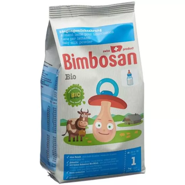 Bimbosan Bio Sauglingsmilch ohne Palmol в пакетиках 400г