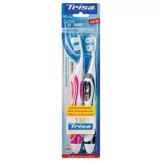 Trisa Sonic Power Battery Compl Protect Duo 2 штуки
