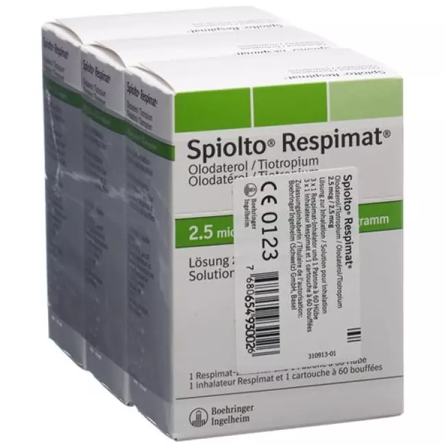 Spiolto Respimat 2.5 mcg/Hub 3 Spiolto Respimat 2.5 mcg/Hub 3