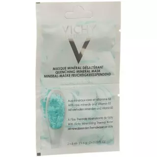 Vichy Feuchtigkeitsspendende Mineralmaske 2 mal 6мл