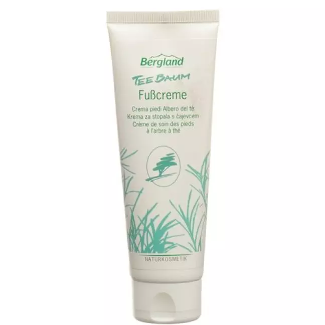 Bergland Teebaum Fusscreme в тюбике 100мл