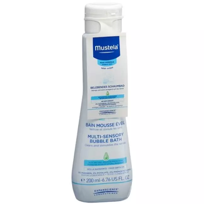 Mustela Anregendes Schaumbad для нормальной кожи бутылка 200мл