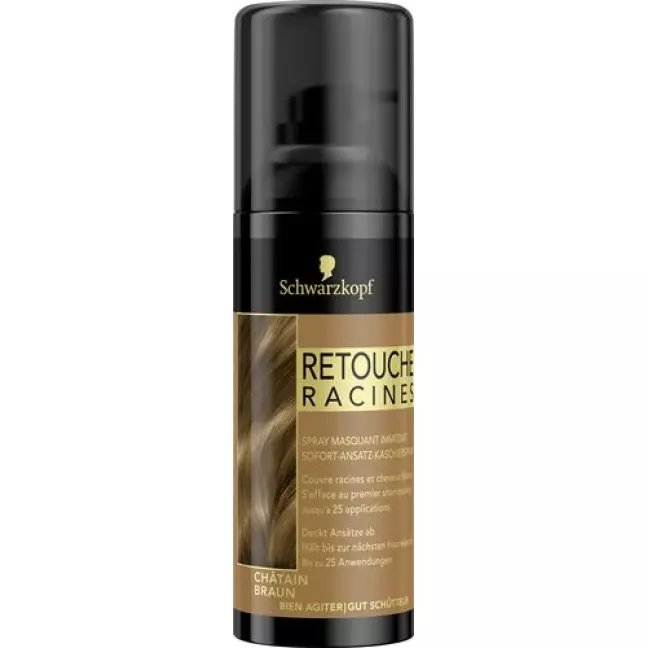Retouche Racines Mittelbraun