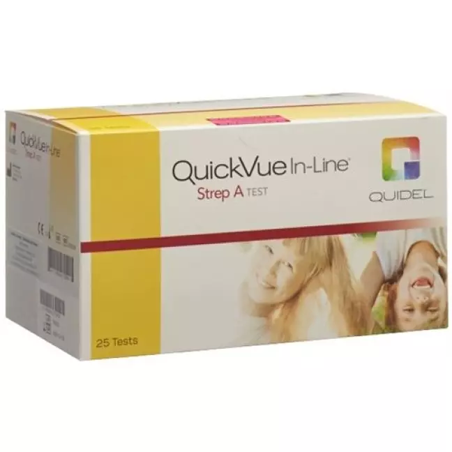 Quickvue In-Line Strep A 25 Tests Quickvue In-Line Strep A 25 Tests