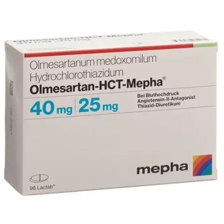 OLMESARTAN-HCT MEPHA 40/25 OLMESARTAN-HCT MEPHA 40/25