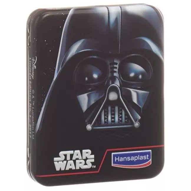 Hansaplast Star Wars Metall Box 16 штук Hansaplast Star Wars Metall Box 16 штук