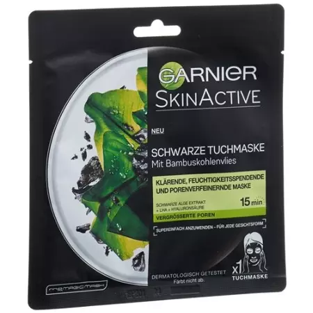 GARNIER SKINACT TIS MASK CHAR GARNIER SKINACT TIS MASK CHAR