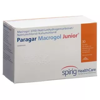 PARAGAR MACROGOL JUNIOR PLV BT