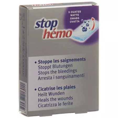 Stop Hemo Watte стерильный в пакетиках 5 штук Stop Hemo Watte стерильный в пакетиках 5 штук