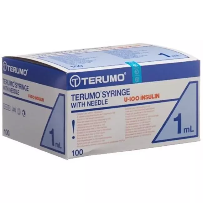 Terumo U-100 Insulin-Spritzen 26г 12x0.45мм 1мл Terumo U-100 Insulin-Spritzen 26г 12x0.45мм 1мл
