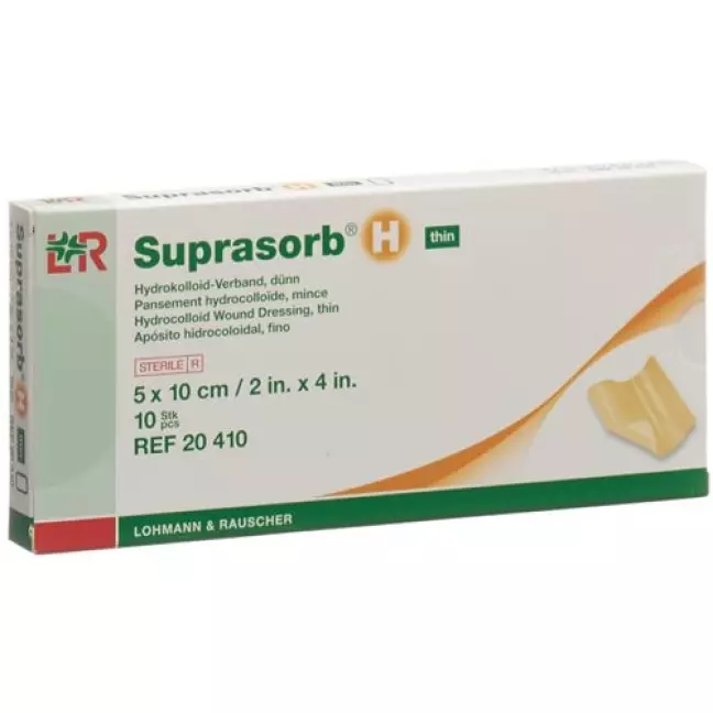 Suprasorb H Dunn Hydrokolloid Verband 5x10см 10 штук
