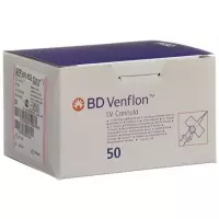 BD Venflon 2 1.0x32мм 20г Luer Rosa 50 штук