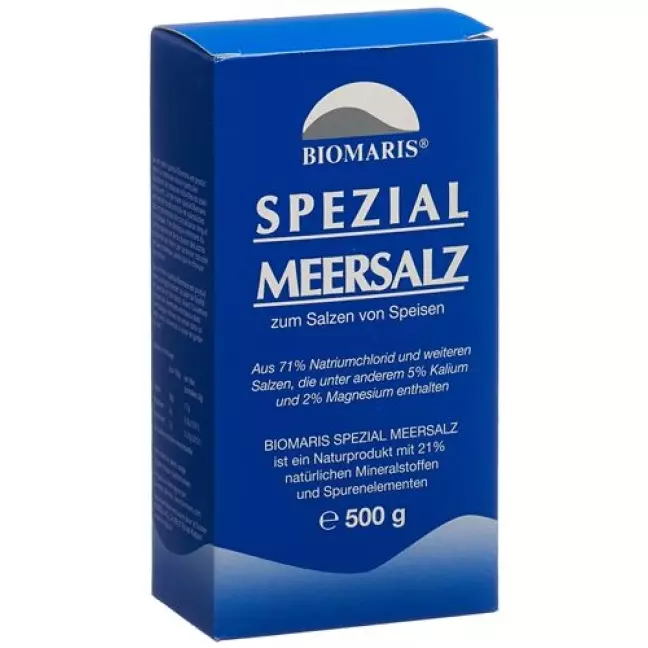 Biomaris Spezial Meersalz 500г Biomaris Spezial Meersalz 500г