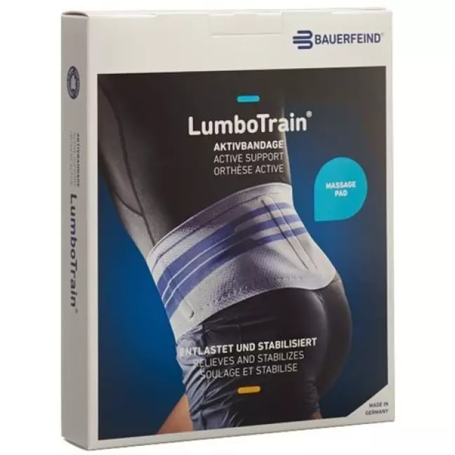 Lumbotrain Kreuzstutzbandage Titan размер 4 mit Pel Lumbotrain Kreuzstutzbandage Titan размер 4 mit Pel