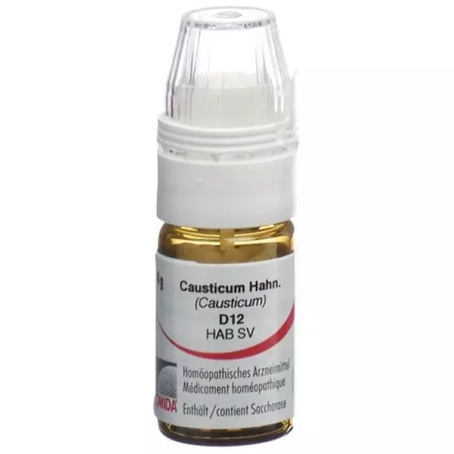 Omida Causticum Hahne шарики D 12 Dosierhilf 4г