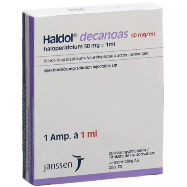 Haldol Decanoas 50 mg/ml Ampulle 1 ml Haldol Decanoas 50 mg/ml Ampulle 1 ml