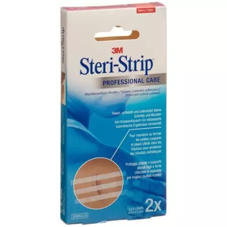 3M Steri Strip 6x75мм Weiss Verstarkt 2x 3 штуки 3M Steri Strip 6x75мм Weiss Verstarkt 2x 3 штуки