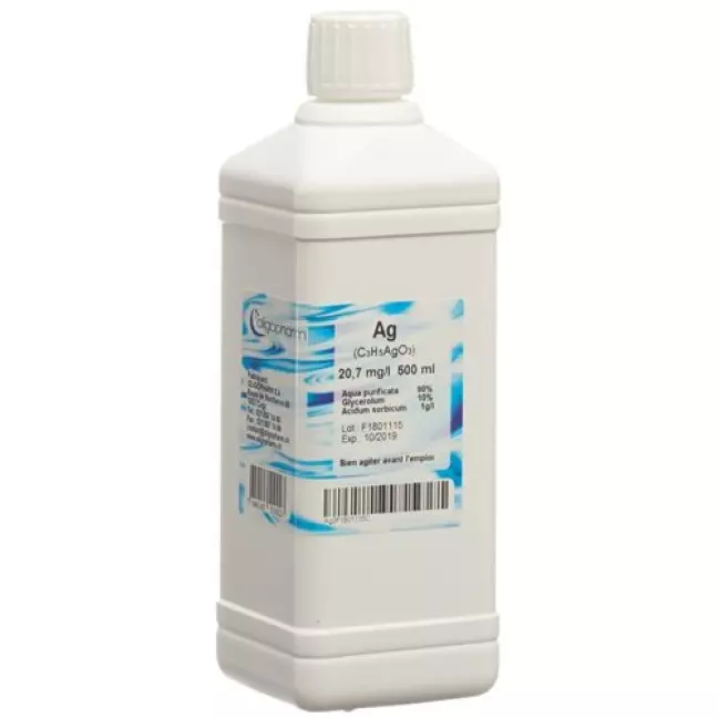 OLIGOPHARM SILBER 20,7 MG/L OLIGOPHARM SILBER 20,7 MG/L