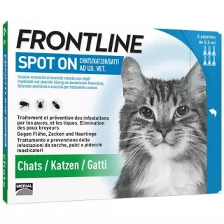 Frontline Spot On Katze Liste D 6x 0.5мл