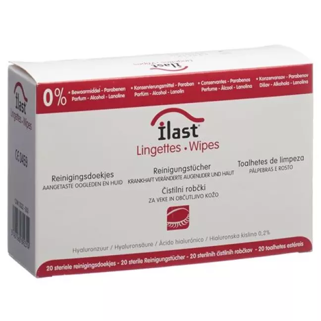 Ilast очищающие салфетки 20 штук Ilast очищающие салфетки 20 штук