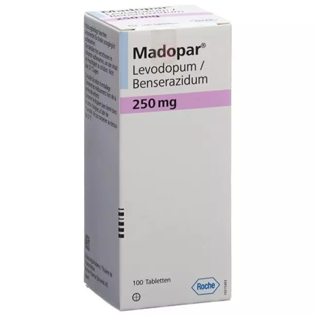 Мадопар 250 мг 100 таблеток 