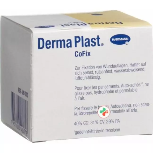Dermaplast Cofix марлевый бинт 4смx4m Blau Dermaplast Cofix марлевый бинт 4смx4m Blau