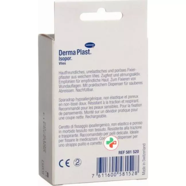 Dermaplast Isopor фиксирующий пластырь 10мX2.5см Weiss mit Dispenser Dermaplast Isopor фиксирующий пластырь 10мX2.5см Weiss mit Dispenser